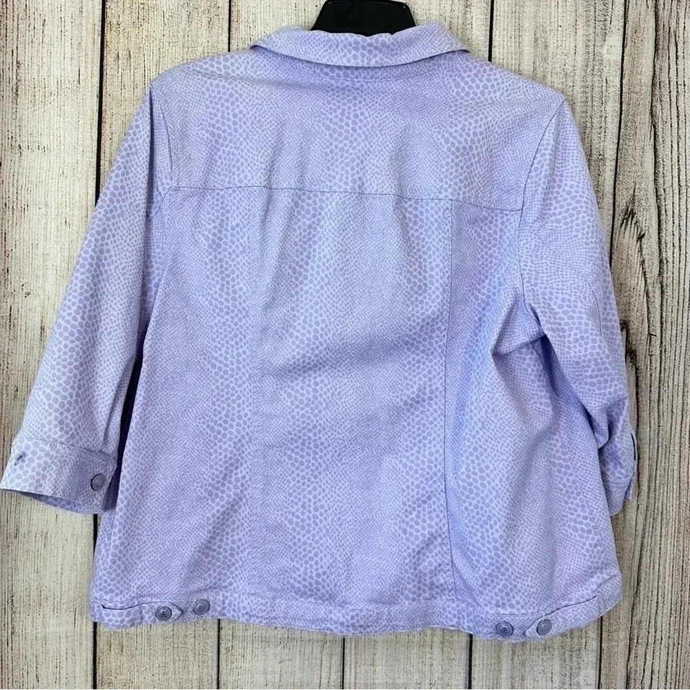 Denim&co women’s jacket size 1X - Picture 5 of 9